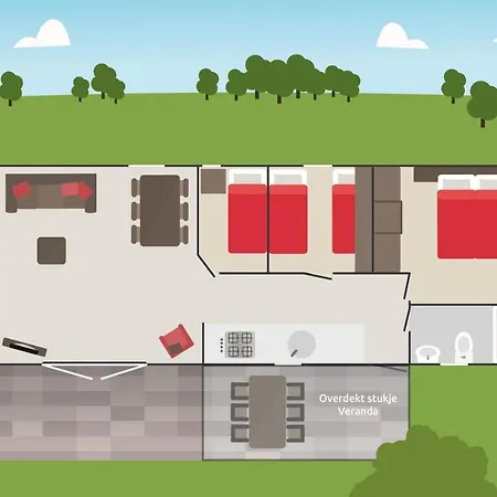 Veluwelodge Xl Met Grillhuis * Voorthuizen